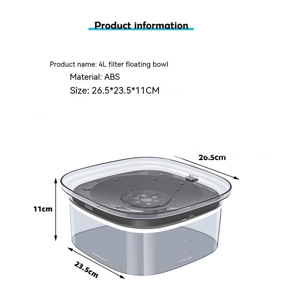 70oz auslaufdichte Hundewasserflasche mit sichtbarem Wasserstand | Brehn