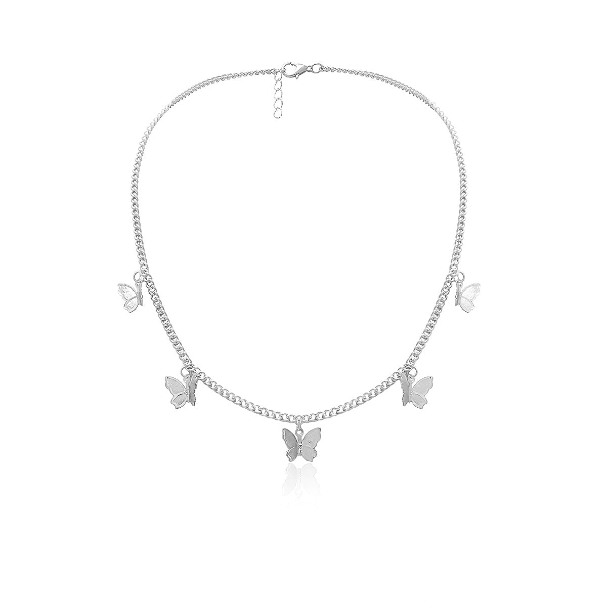 Brehn | Zarte Schmetterlings-Choker-Halskette