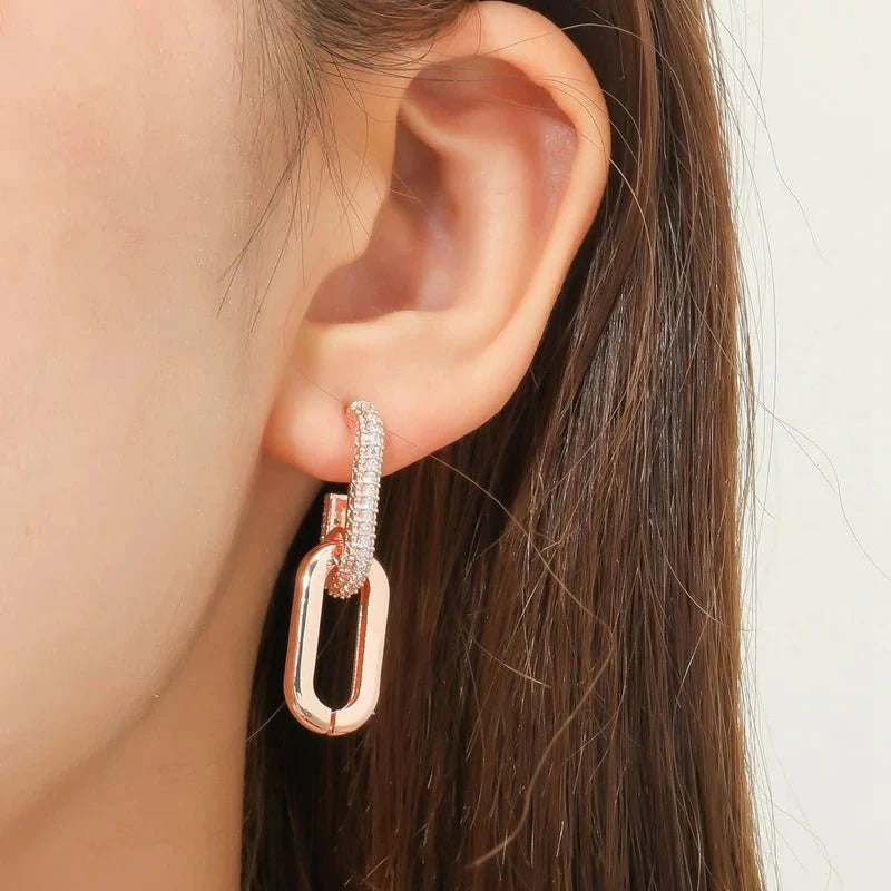 Brehn | Zierliche Loop Deluxe Ohrringe