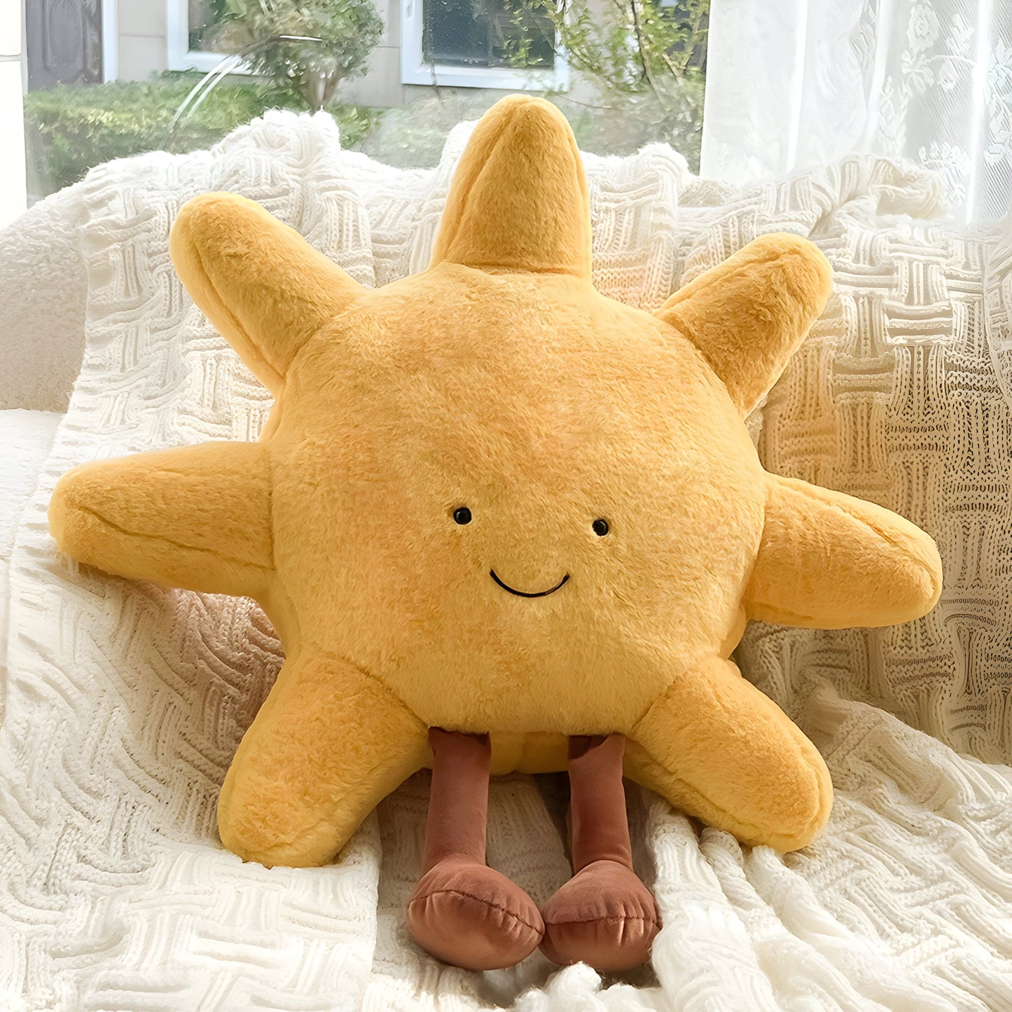 CloudMoon Kissen - Sanftes Mond- und Sonnen-Tatami-Kissen | Brehn
