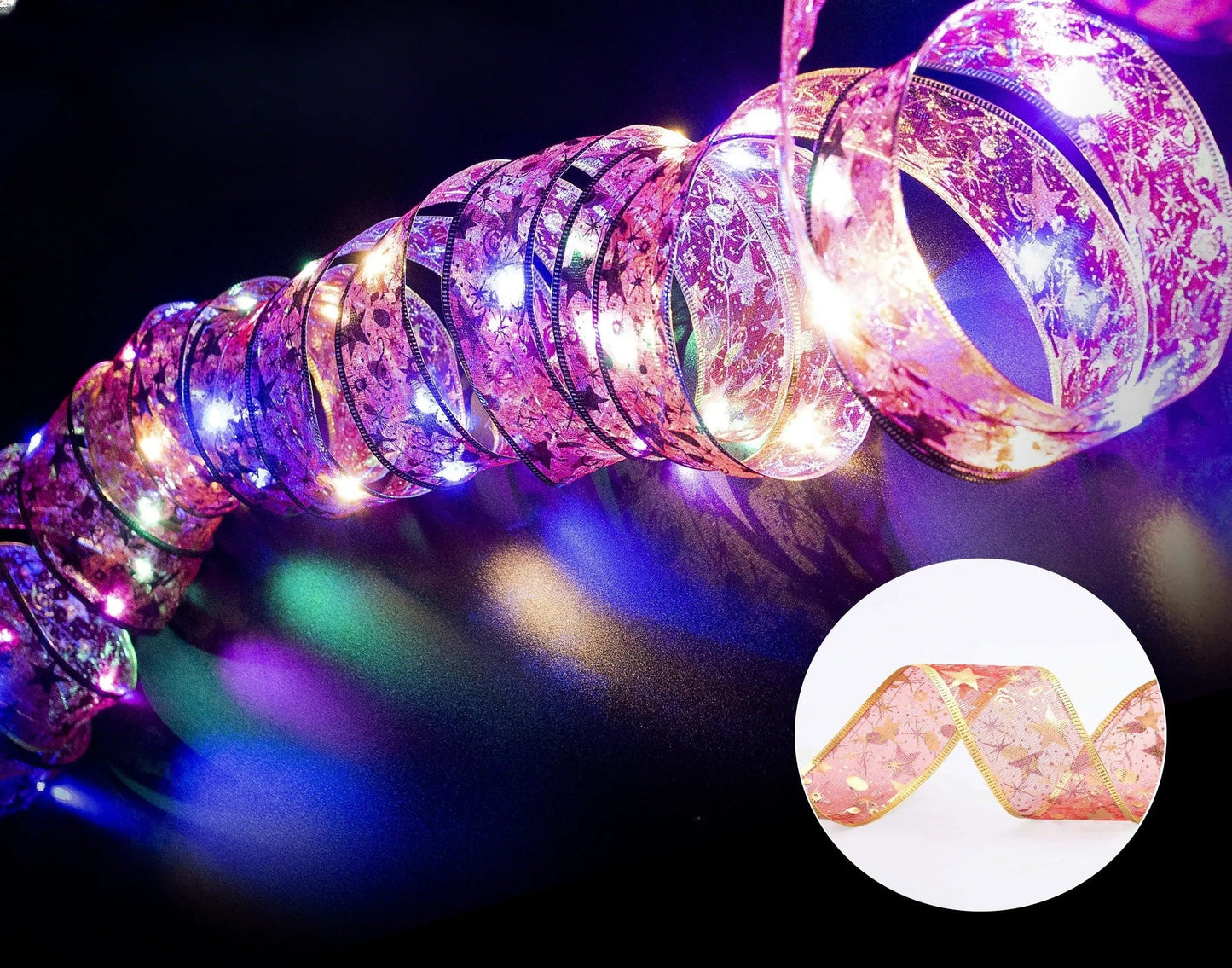 Brehn | XmasSlinger | Weihnachtslichter und Bänder