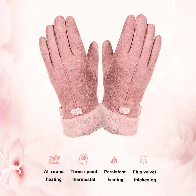 Damen-Winterhandschuhe mit Touchscreen-Funktion