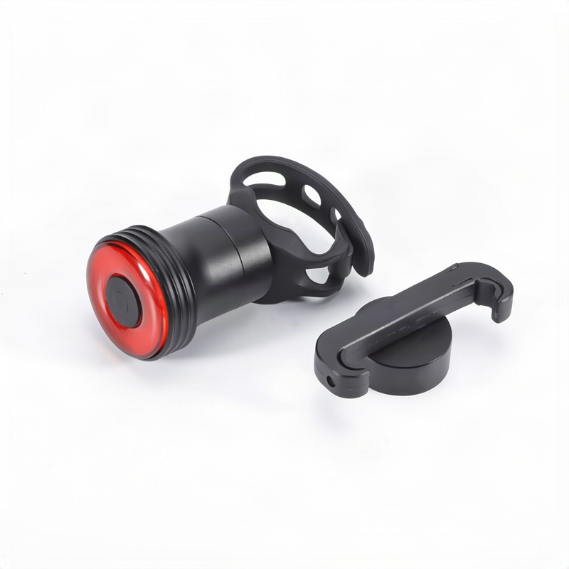 Slimme Remsensor LED Fietsachterlicht - USB Oplaadbaar, IPX6 Waterdicht met 4 Lichtmodi