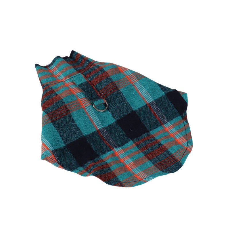 Hundemantel Dackel Brooklyn Waxed Tartan