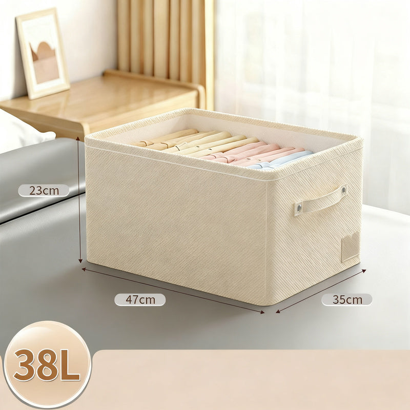 Stoff-Aufbewahrungsbox für Kleidung, faltbar