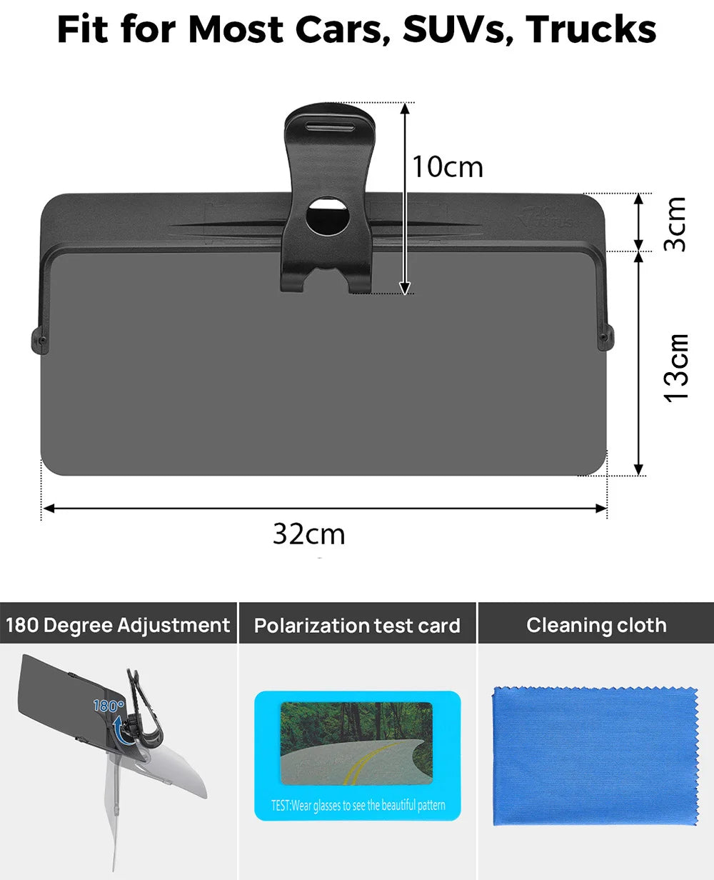 Polarisierte Auto-Sonnenblende