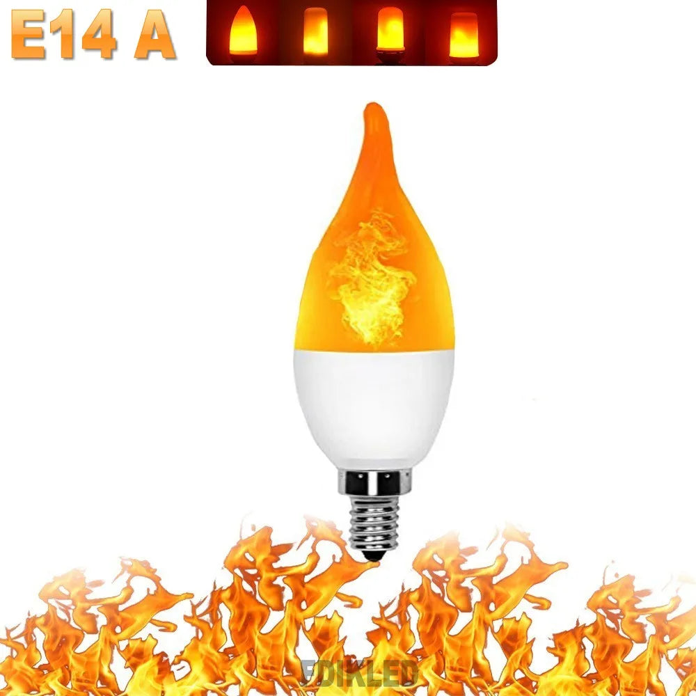 LED FLAME LIGHT PARTY LAMP - 4 MODI FEUER SIMULATION | Brehn
