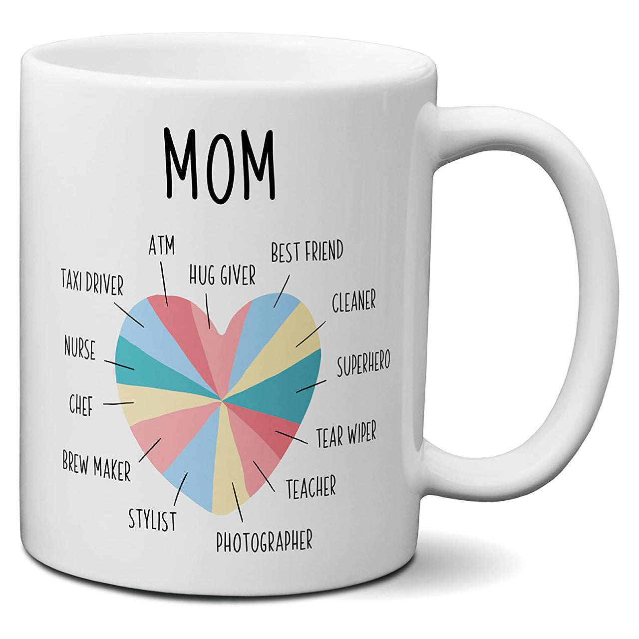 Keramik-Becher, 11 oz, personalisierbar