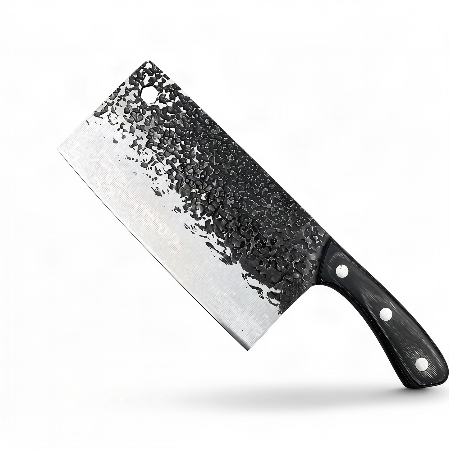 Küchenmesser, Edelstahl, handgeschmiedet