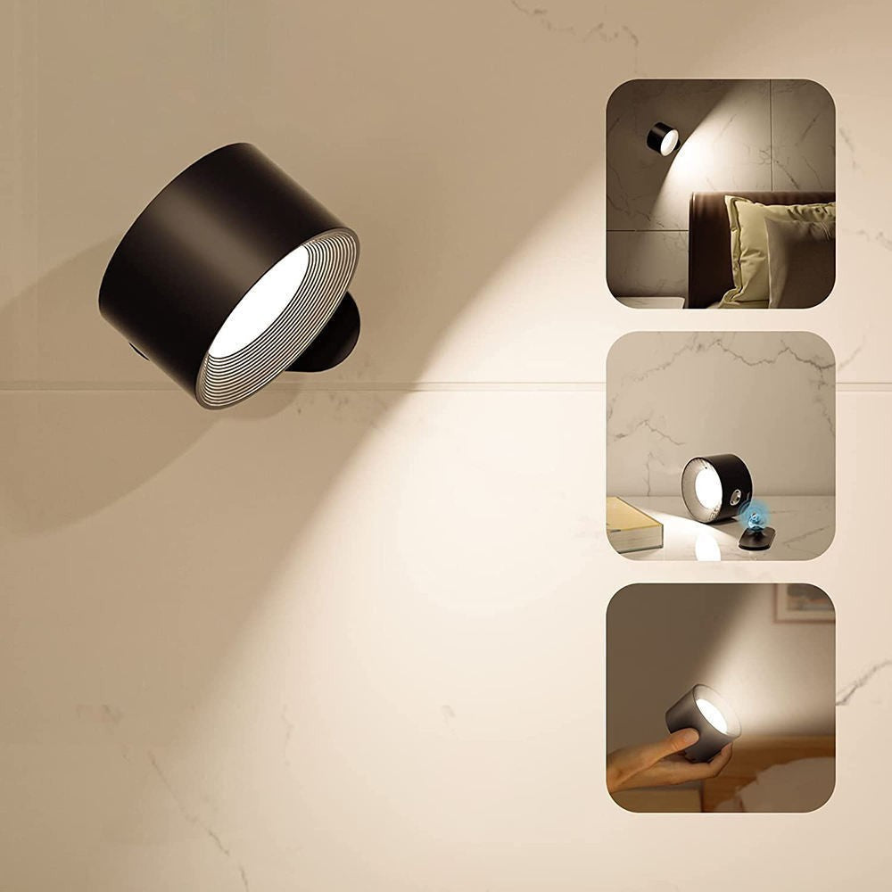 Kabellose LED-Wandleuchte mit Touchsteuerung