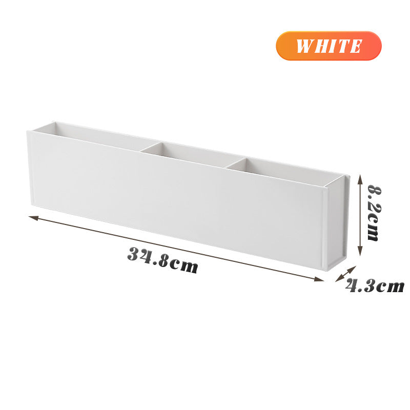 Wandmontierte Aufbewahrungsbox mit Fächern