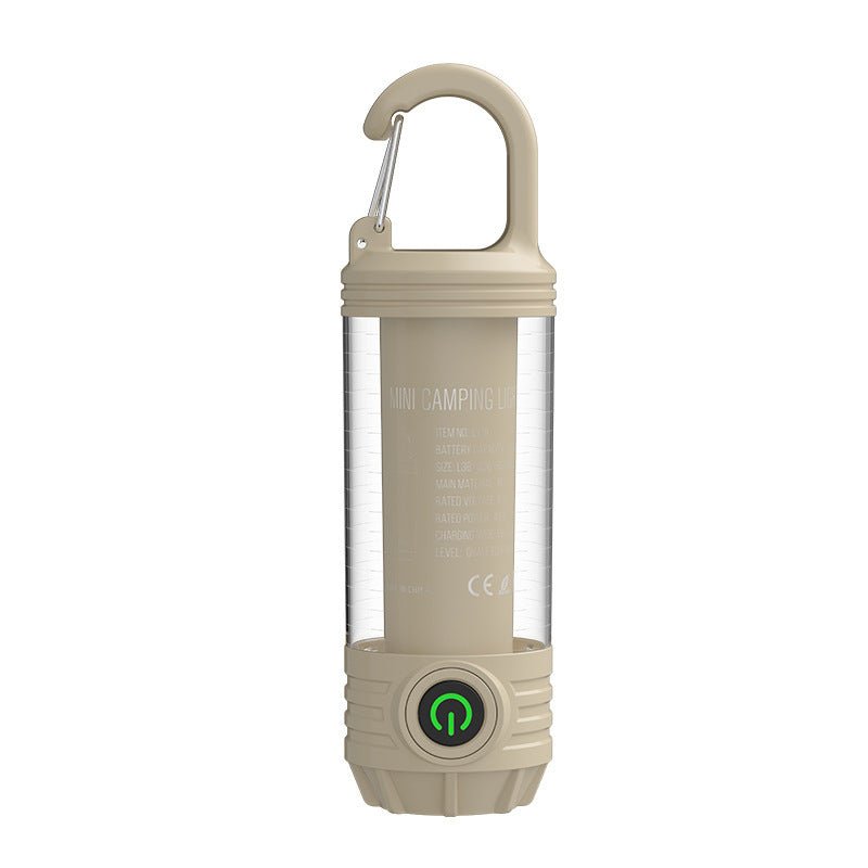 Campinglampe, LED, aufladbar, tragbar