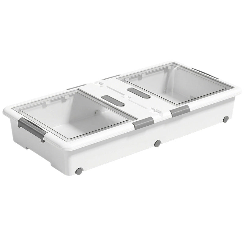Aufbewahrungsbox aus Kunststoff, transparent, 100–150 L