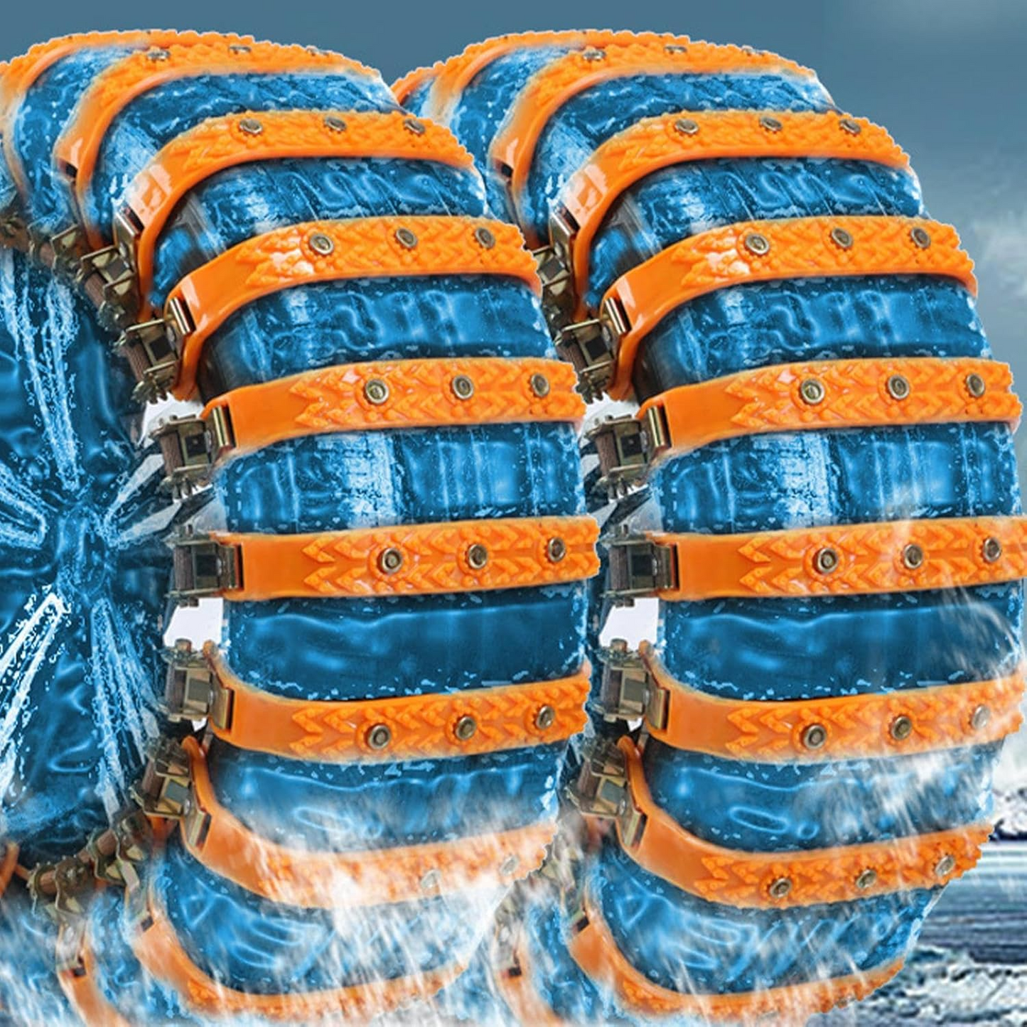 Rutschfeste Stahlkette | Ultimativer Autoschutz | Brehn