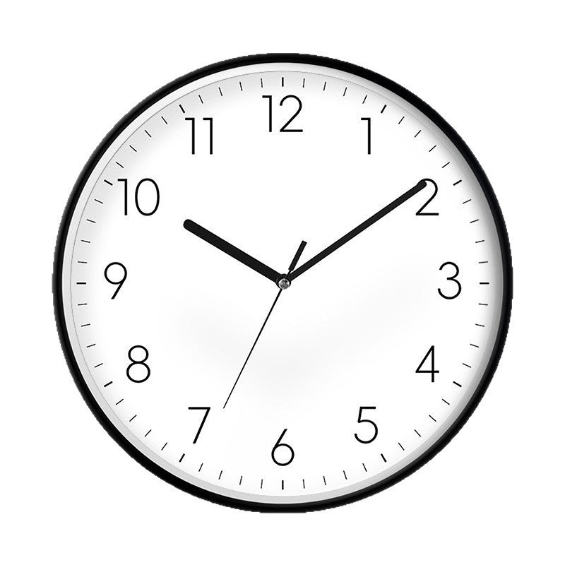 Quarz-Wanduhr, Kunststoff, Zeiger, 20–40 cm