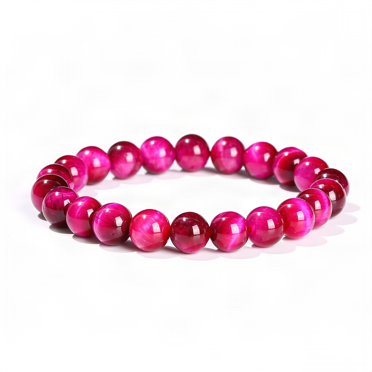 Armband aus Naturstein, 8 mm Perlen