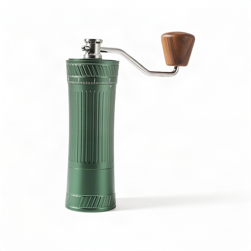 Handkaffeemühle mit Stahlkern, Luxus-Design