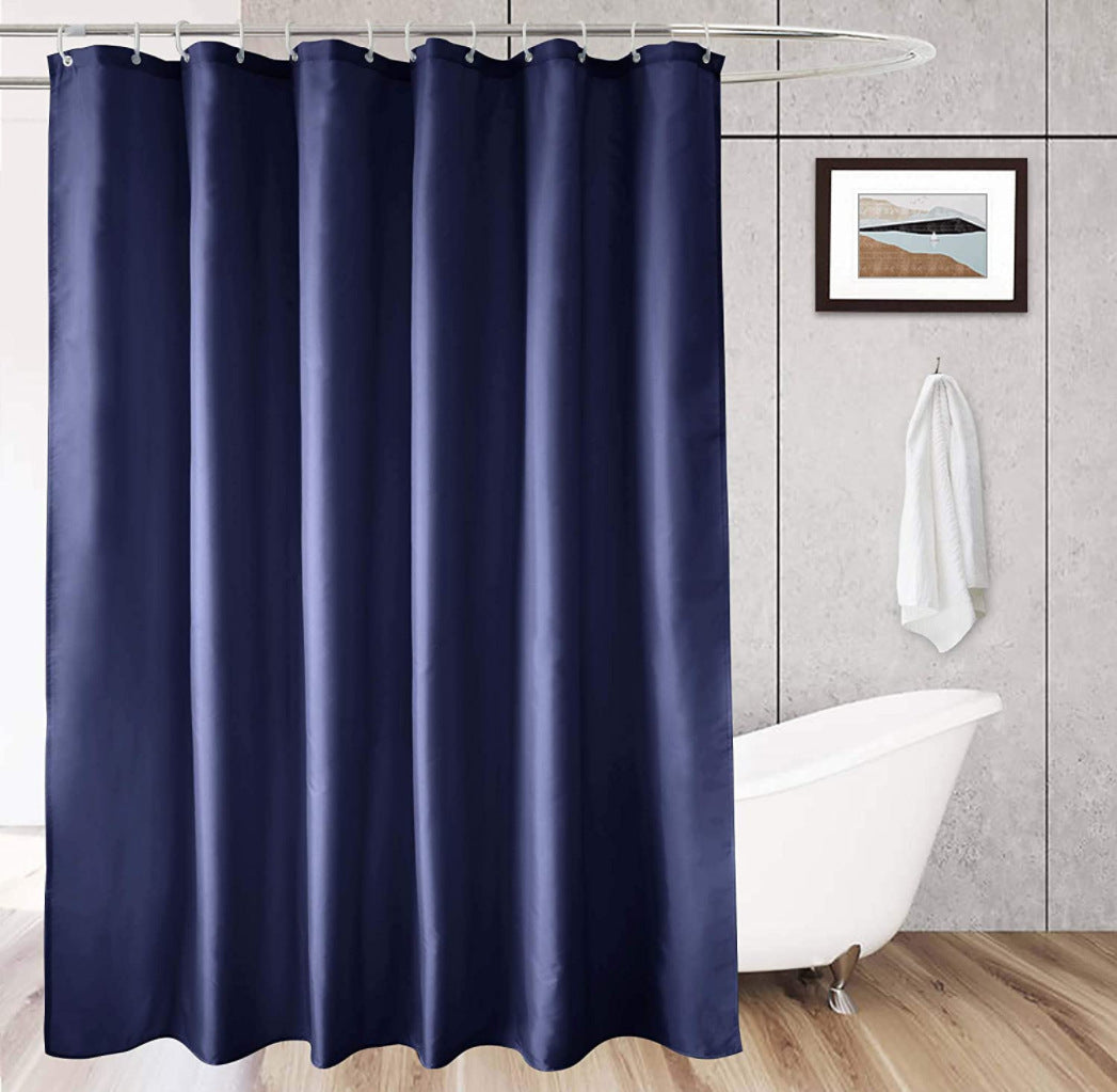 Duschvorhang, PEVA, transparent, 80–120 cm