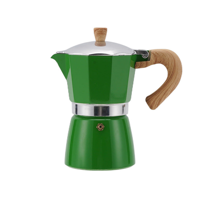 Espressokocher aus Edelstahl