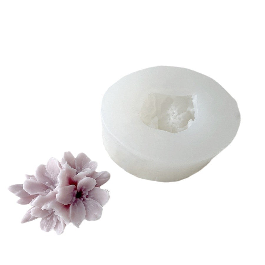 Silikonform Kirschblüte für Kerzen und Seifen