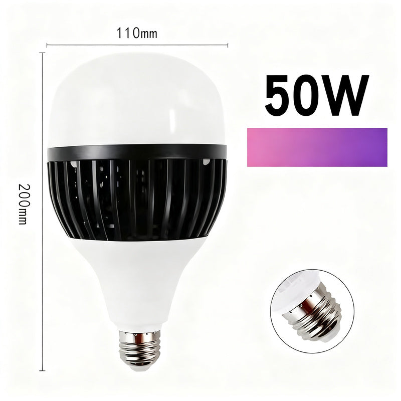 LED-Kugelleuchte E27, 50–200 W