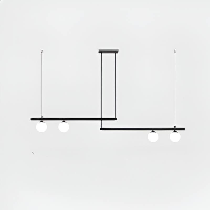 Brehn | Nordic Glass Linear Luxus Pendelleuchte