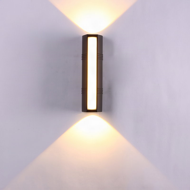 Außenwandleuchte IP65 LED Auf-Ab Aluminium