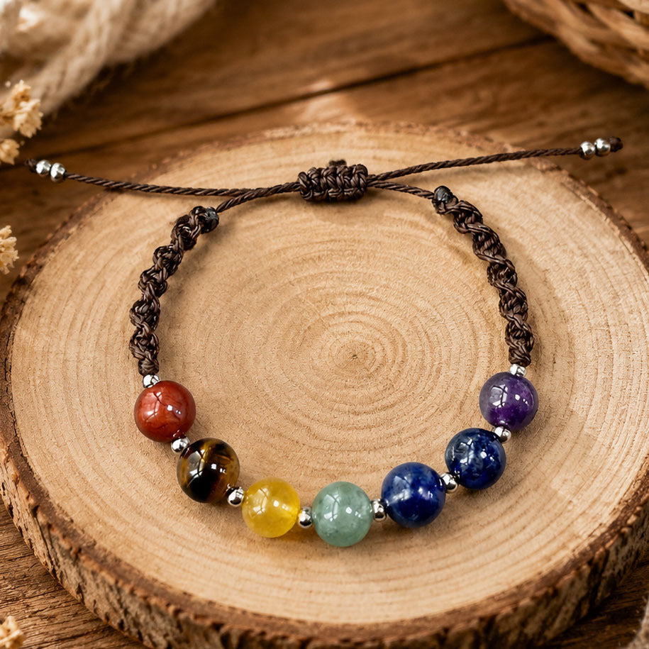 Armband aus Naturstein, 8 mm Perlen