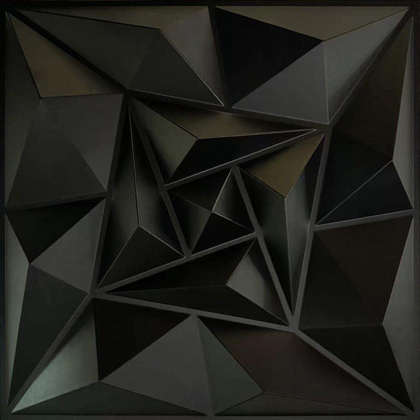 PVC-Wandpaneele, 3D-Struktur, 30×30 cm