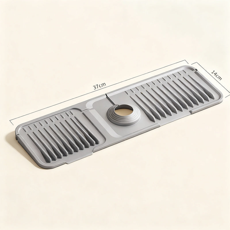 Silikon-Abtropfmatte für Wasserhahn