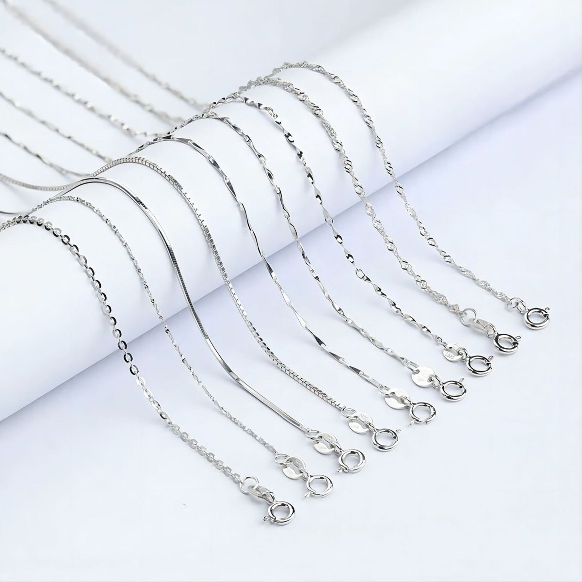 Ankerkette 925er Silber, 45 cm