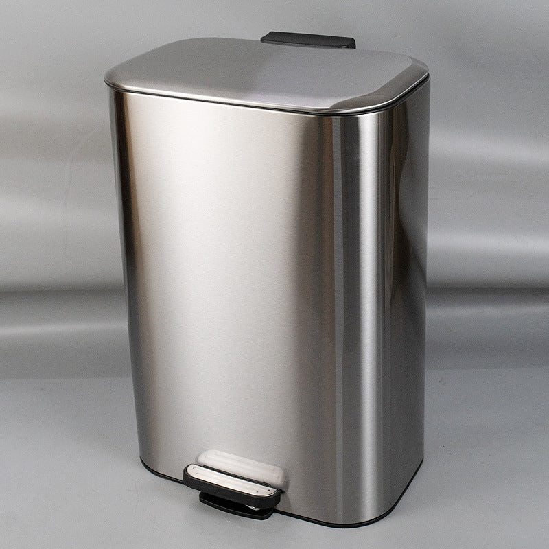 Edelstahl-Mülleimer mit Fußpedal, 15–20 L