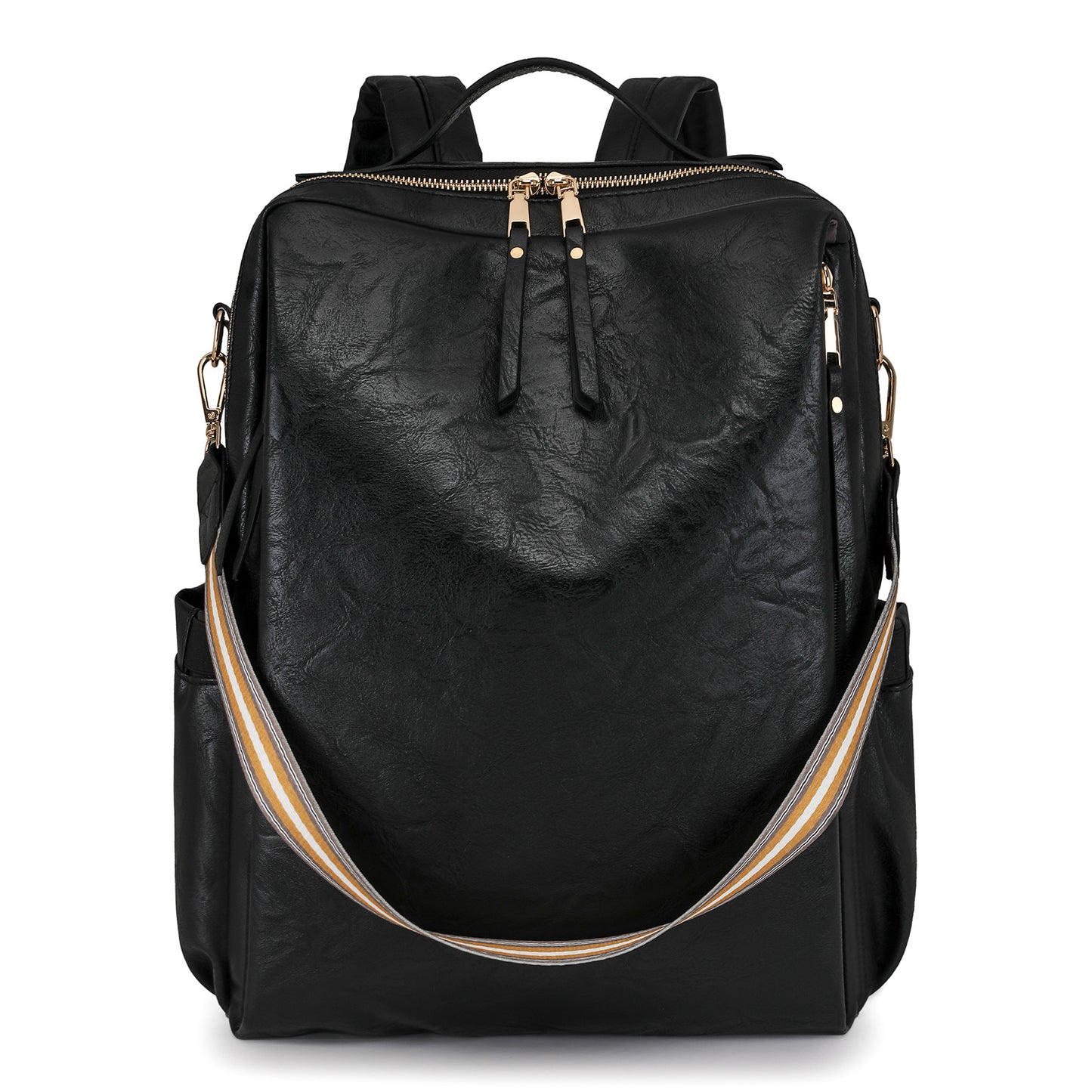 Damen-Rucksack aus PU, europäischer Stil