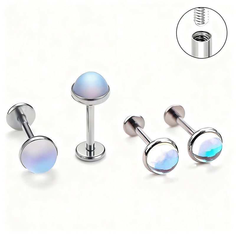 Titan-Piercingstab mit Innengewinde
