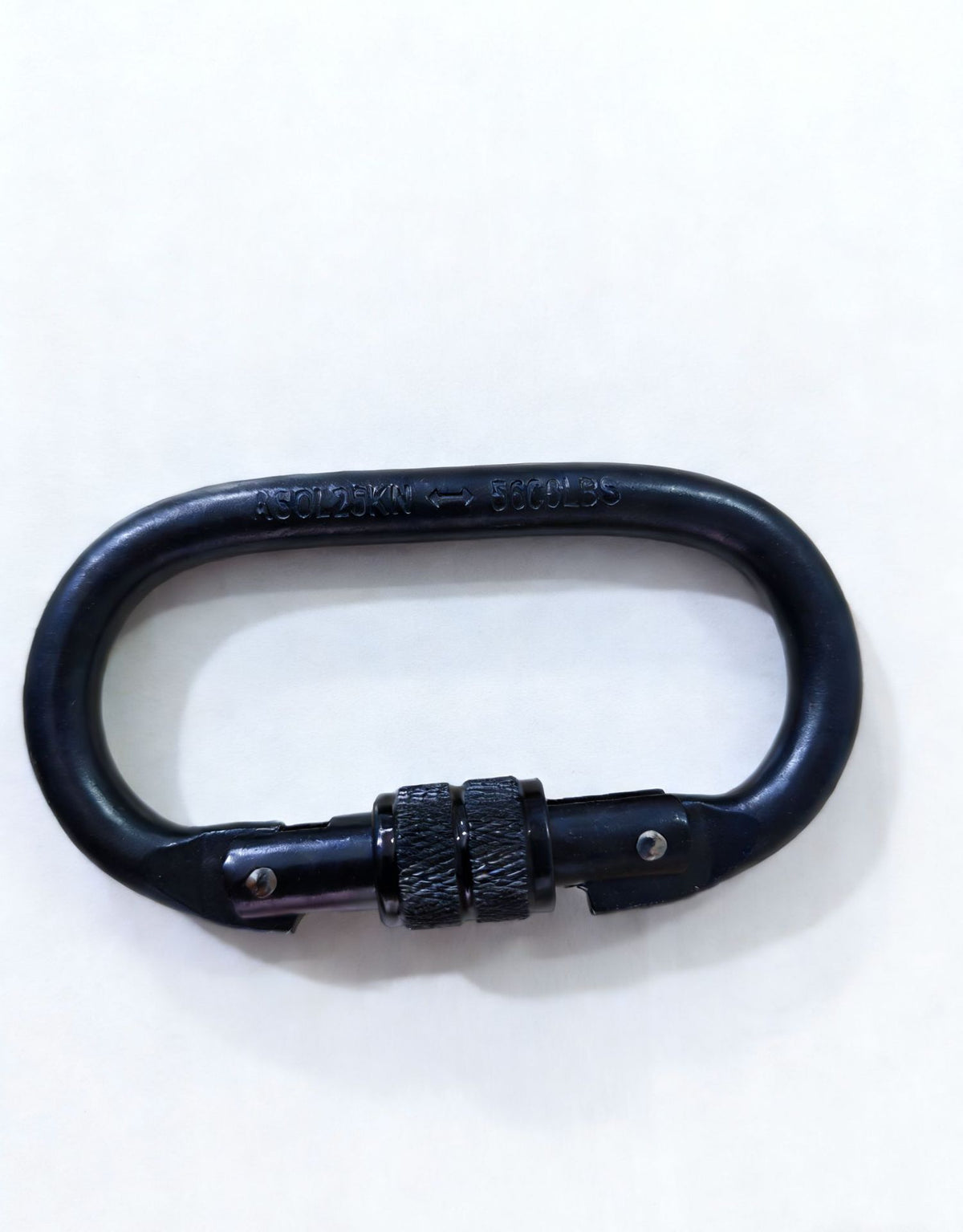 Stahlkarabiner für Klettern, 25 KN