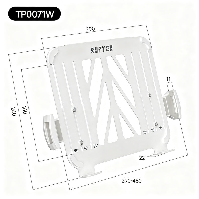Laptopständer TP0071, 13–18 Zoll