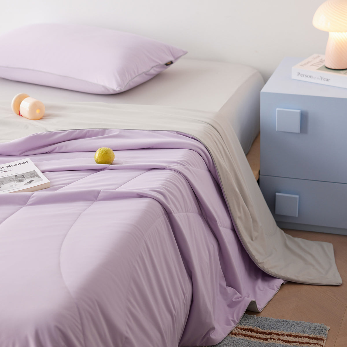 Leichte Sommerdecke mit Kühleffekt, waschbar