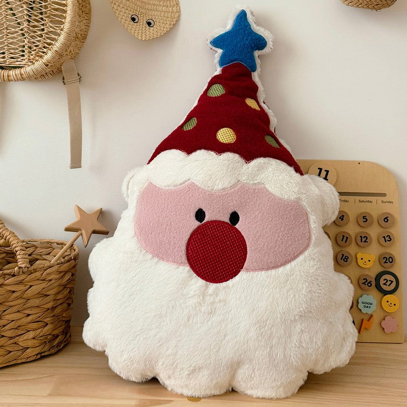 Weihnachts-Bettwäsche-Set aus Fleece, 4-teilig, gesteppt