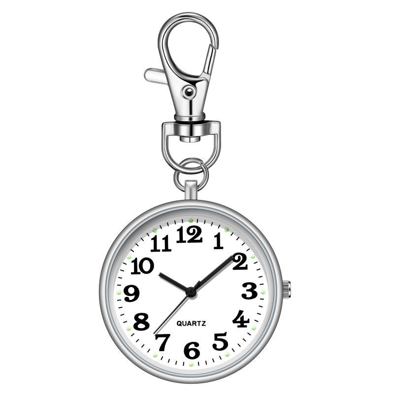 Taschenuhr mit Zeigern, 40 mm Durchmesser
