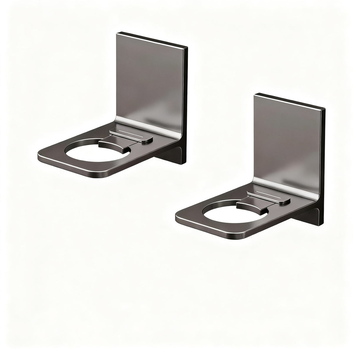 Verstellbares Badezimmer-Regal aus Aluminium