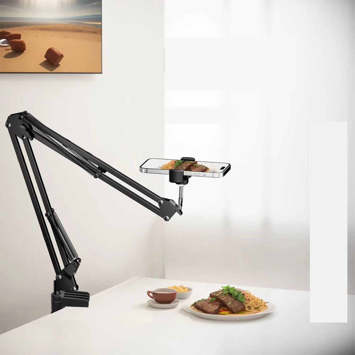 Selfie-Stativ mit Gimbal und Gesichtsverfolgung