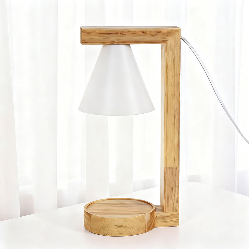 Wachsschmelzlampe GD-56, Bambus, modern