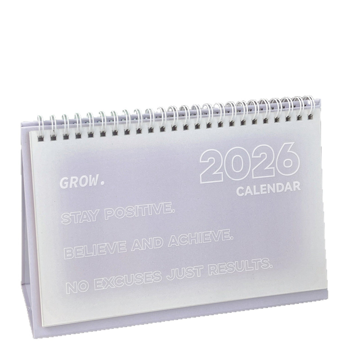 Tischkalender 2026 mit Rosen und Schmetterlingen