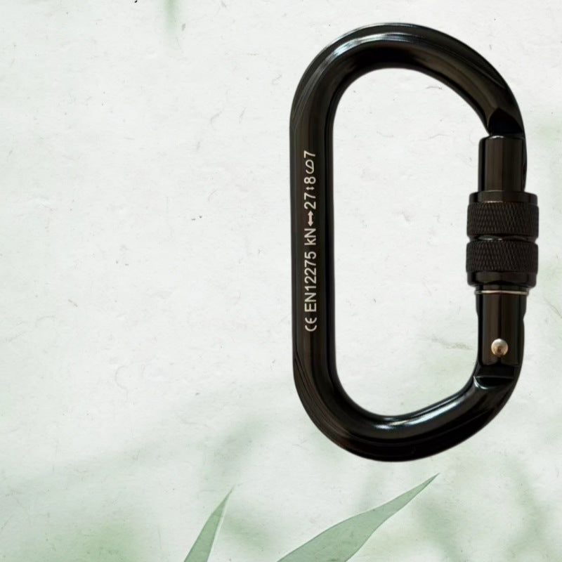 Stahlkarabiner für Klettern, 25 KN