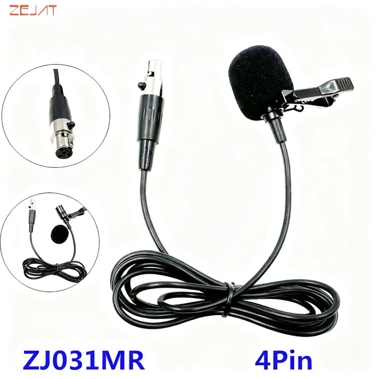 Ansteckmikrofon mit Klinkenverbindung, Modell ZJ031MR