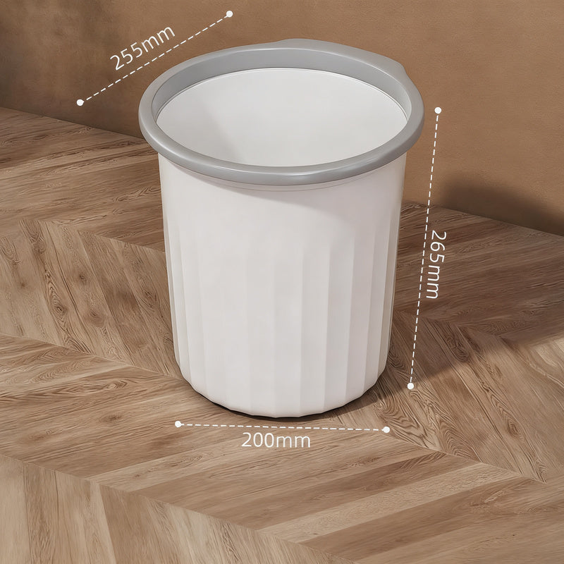 Kunststoff-Papierkorb, 4 L, zylindrisch