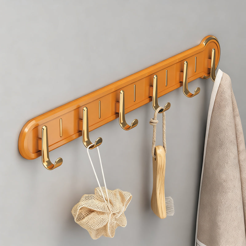 Selbstklebende Wandhaken, 6er-Leiste