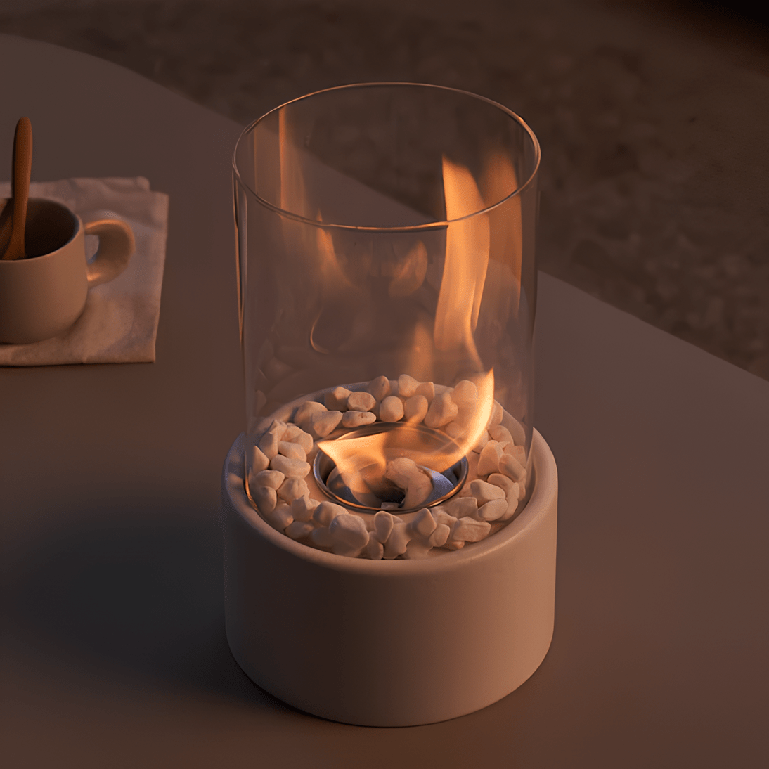 Dekorative Ölflammenlampe | Brehn