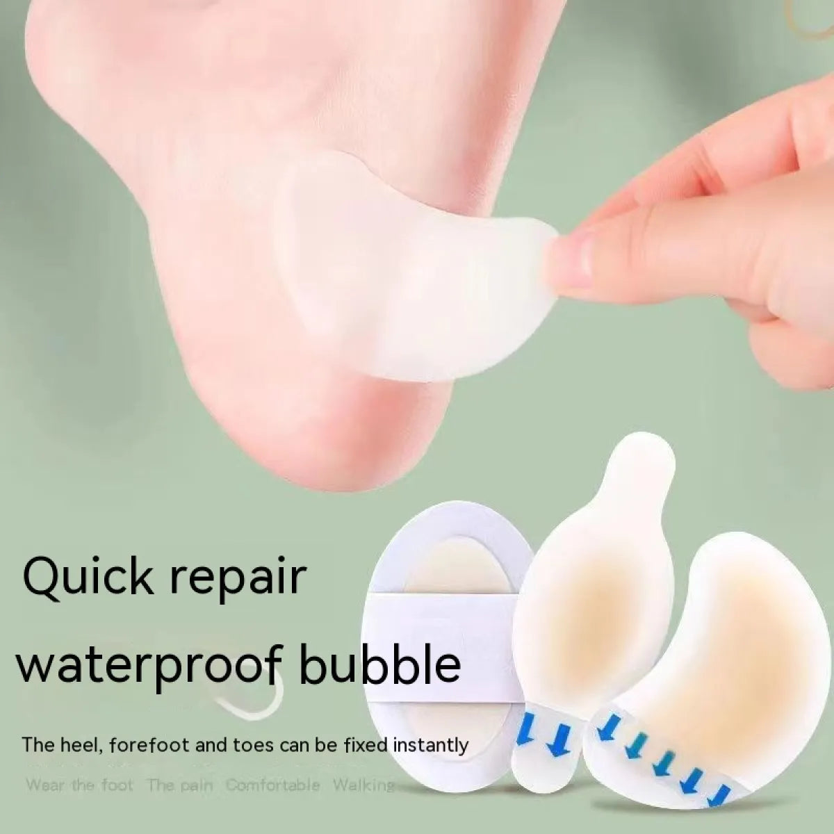 Brehn | SootheStep – Transparente Gel-Pads, die Blasen sofort verhindern