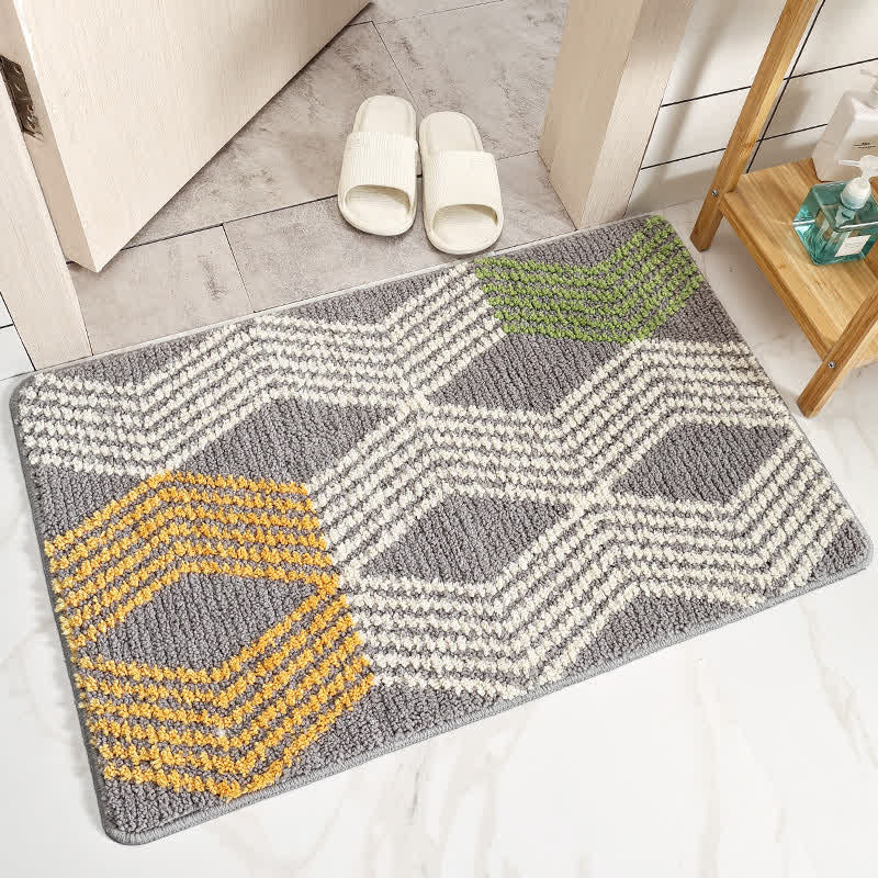 Fluffy Absorbent Bath Rug with Non Slip Backing | Brehn